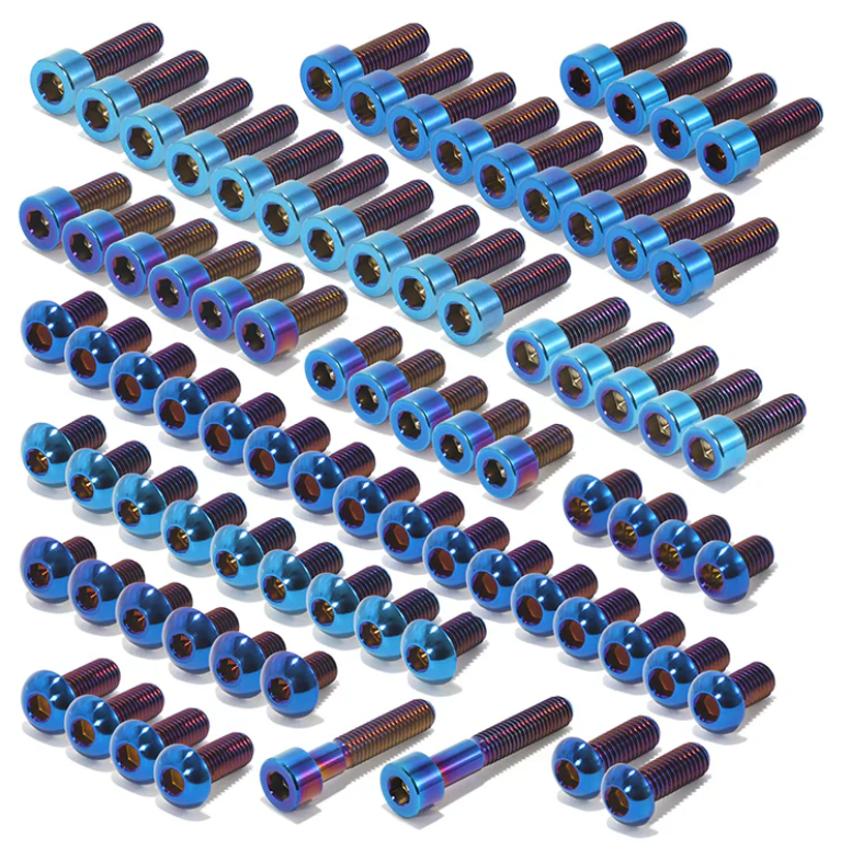 Surron Light Bee/Segway/Falcon/79 Bike Titanium Bolt Kit (COLLECTIVE)